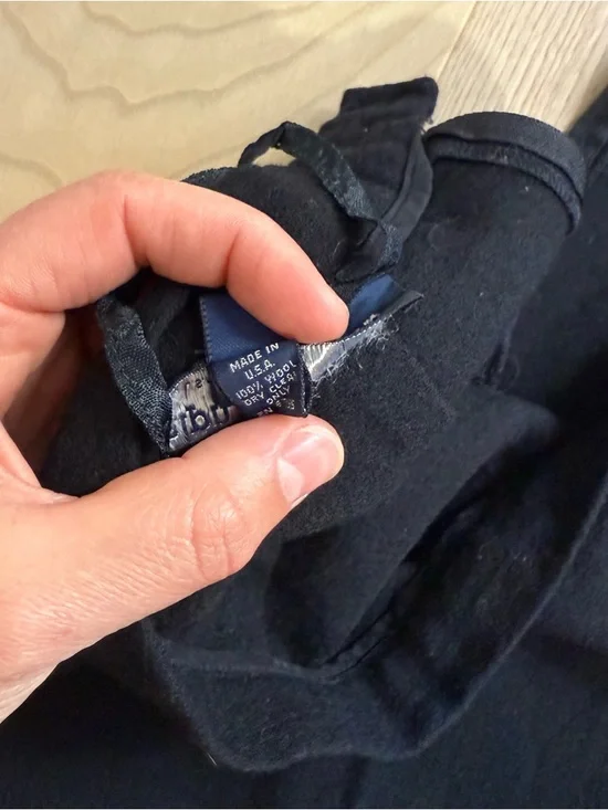 Vintage Ralph Lauren Wool Pencil Skirt - Picture 5 of 9